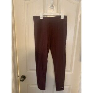 L.L Bean women’s leggings dark red.  Size M B49